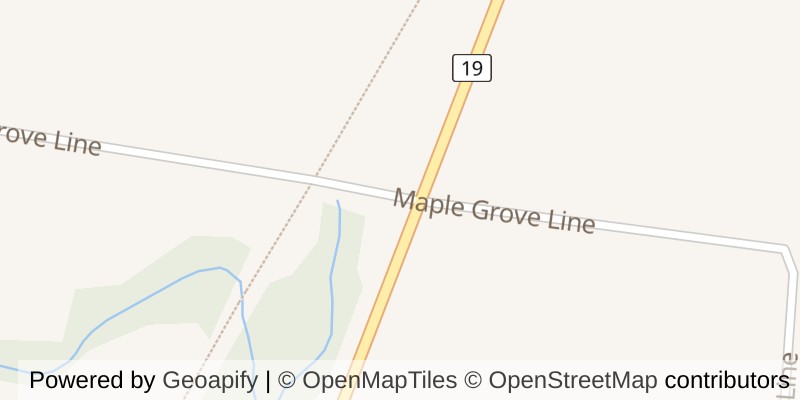 Map of 56091 MAPLE GROVE LINE, Bayham