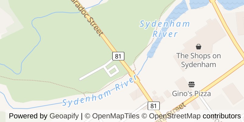 Map of LOT 81 BEER CRESCENT, Strathroy-Caradoc (NW)