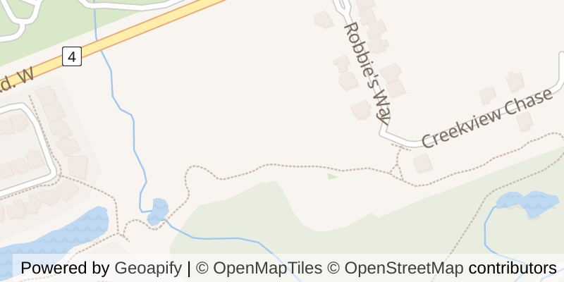 Map of LOT 4 VALLEYSTREAM WALK, London North (North R)