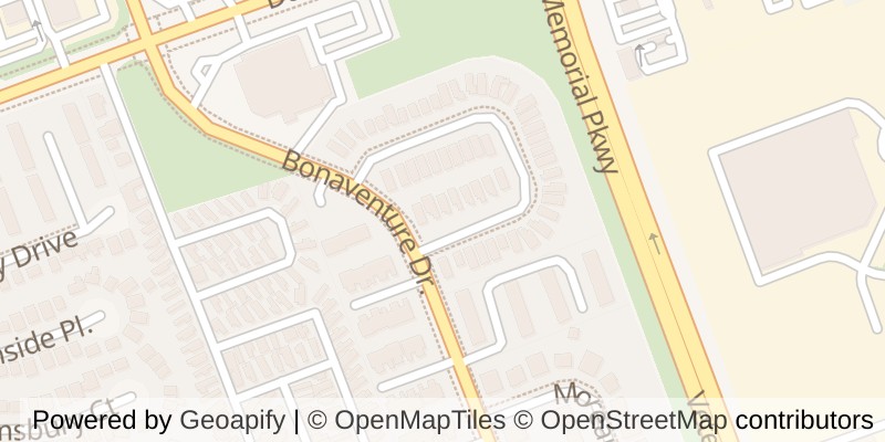 Map of 195 SIMPSON CRESCENT, London East (East K)