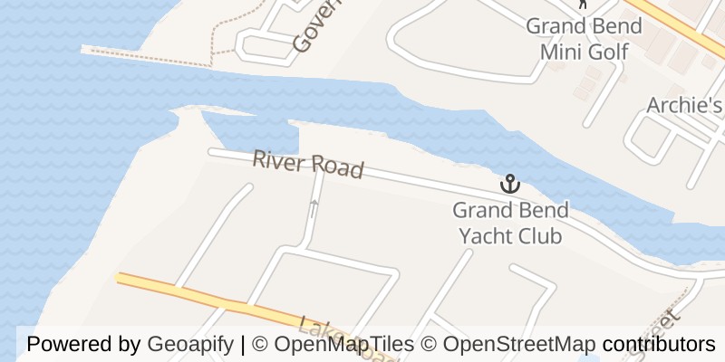 Map of 82 RIVER ROAD, Lambton Shores (Grand Bend)