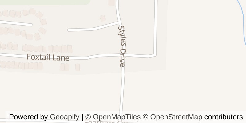 Map of 122 STYLES DRIVE, St. Thomas