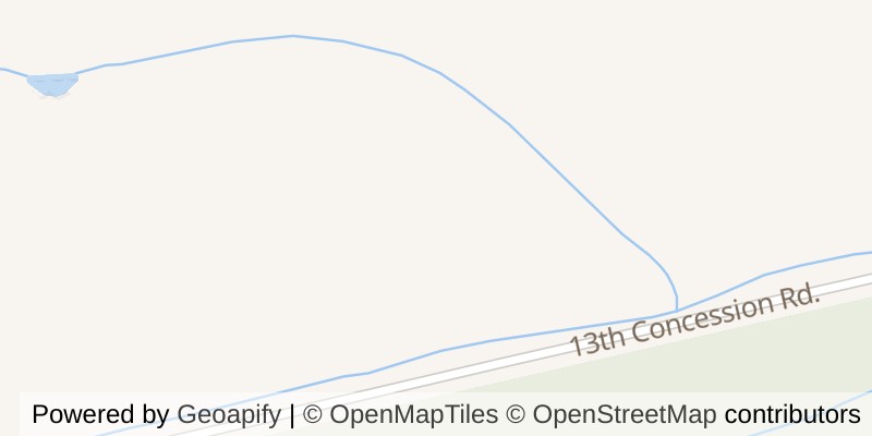 Map of 33 LINDA LANE - 592968 COUNTY ROAD 13 ROAD, Norwich