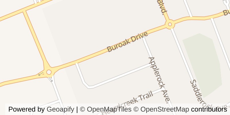 Map of 2819 BUROAK DRIVE, London North (North S)