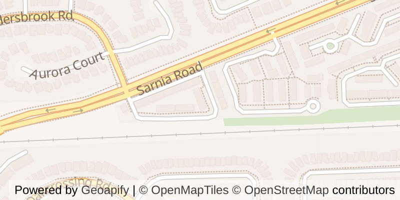 Map of 31 - 600 SARNIA ROAD, London North (North I)