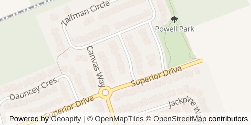 Map of 1999 MADDEX WAY, London North (North B)