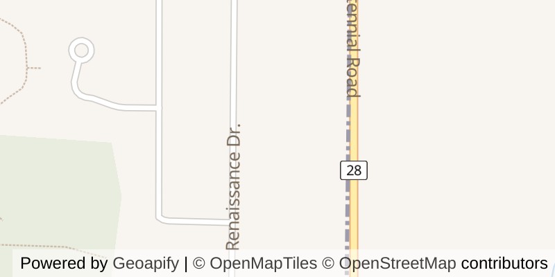 Map of 16 HARROW LANE, St. Thomas