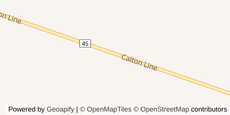 Map of 57627 CALTON LINE, Bayham