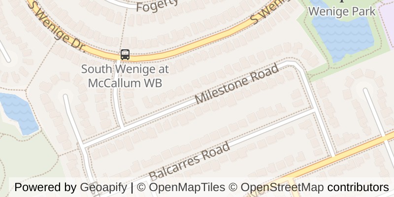 Map of 1791 MILESTONE ROAD, London North (North C)