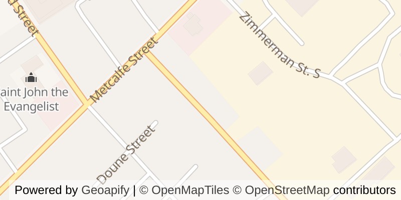 Map of 51 QUEEN STREET, Strathroy-Caradoc (SE)