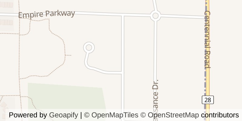 Map of 16 AYRSHIRE AVENUE, St. Thomas