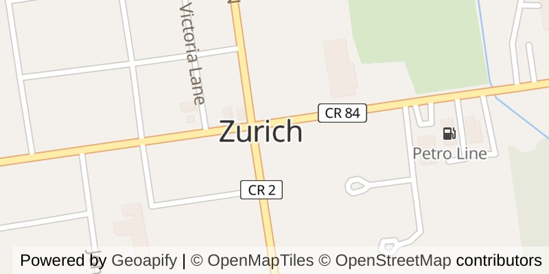 Map of 41 MAIN STREET E, Bluewater (Zurich)