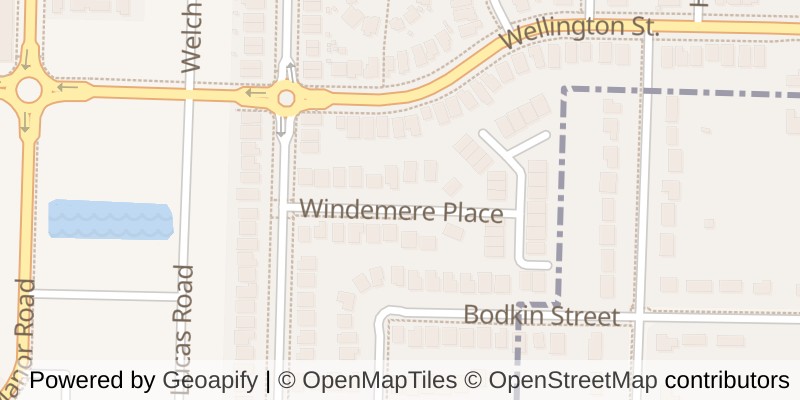 Map of 18 - 20 WINDEMERE PLACE, St. Thomas