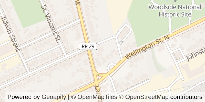 Map of 415 - 155 ST LEGER STREET, Kitchener