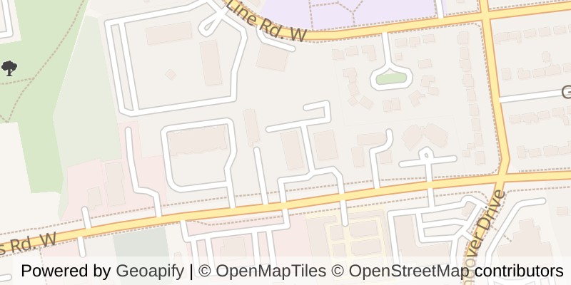 Map of 407 - 333 COMMISSIONERS ROAD W, London South (South D)