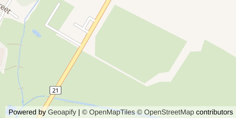 Map of 22 DEARING DRIVE, South Huron (Stephen)