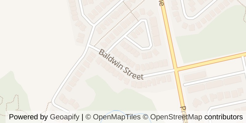 Map of 218 BALDWIN STREET, Tillsonburg