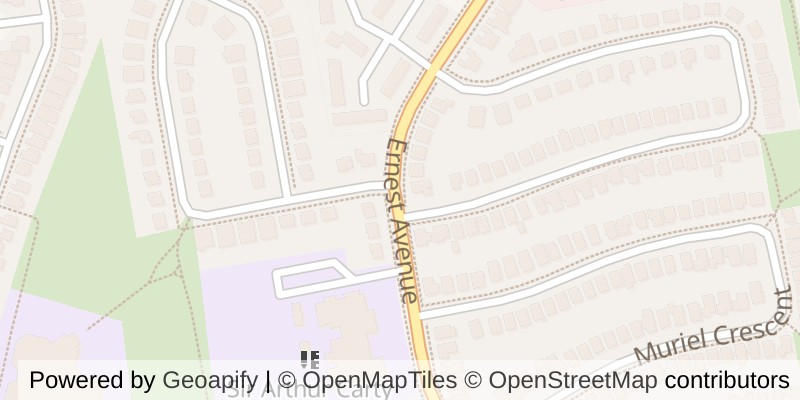 Map of 118 ROSAMOND CRESCENT, London South (South X)