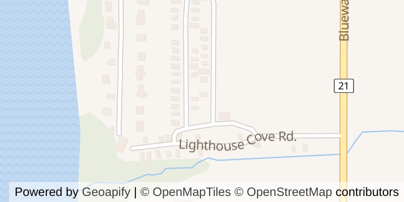 Map of 41 PORTSIDE DR - 77719 BLUEWATER HIGHWAY, Bluewater (Bayfield)