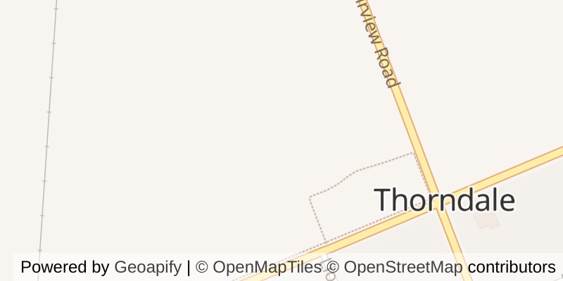Map of 142 SHIRLEY STREET, Thames Centre (Thorndale)
