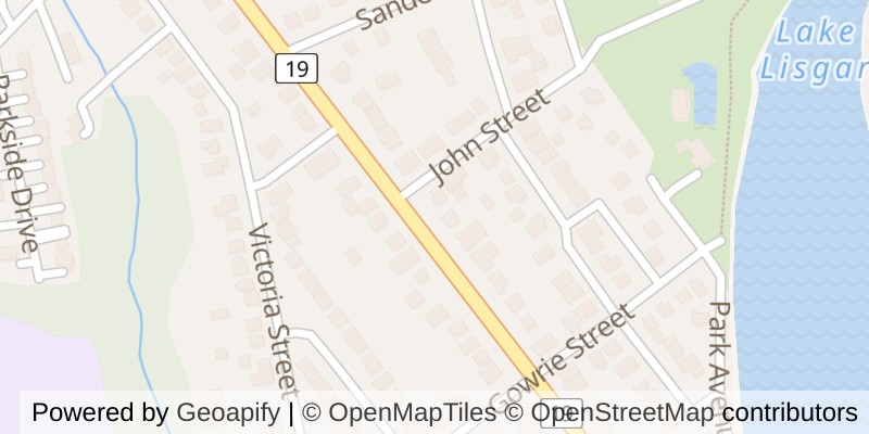 Map of 356 BROADWAY STREET, Tillsonburg