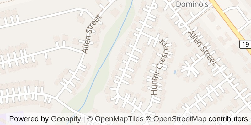 Map of 21 WINDEMERE AVENUE, Tillsonburg