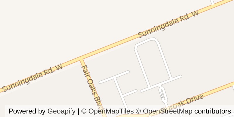 Map of 45 - 2700 BUROAK DRIVE S, London North (North S)