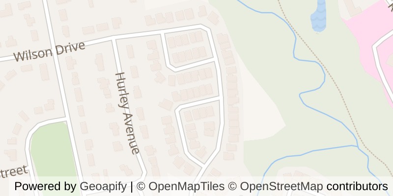 Map of 23 BRASHER DRIVE, Tillsonburg