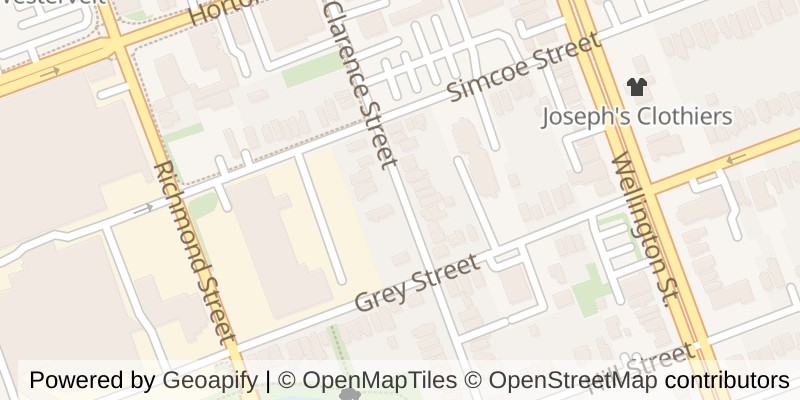 Map of 190 CLARENCE STREET, London East (East K)