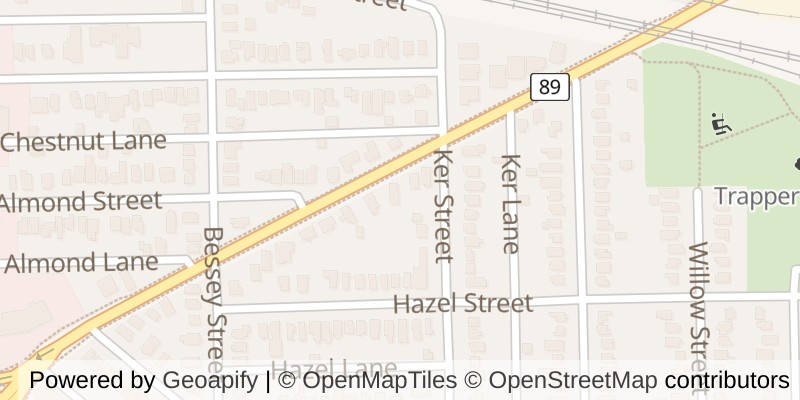 Map of 390 GLENDALE AVENUE, St. Catharines (Burleigh Hill)