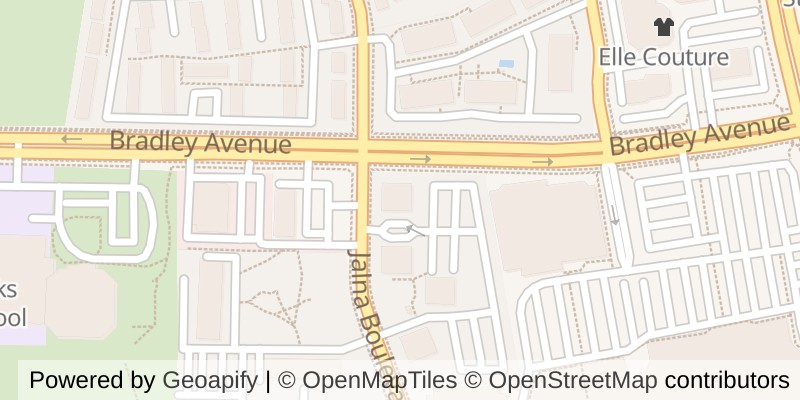Map of 501 - 1100 JALNA BOULEVARD, London South (South X)
