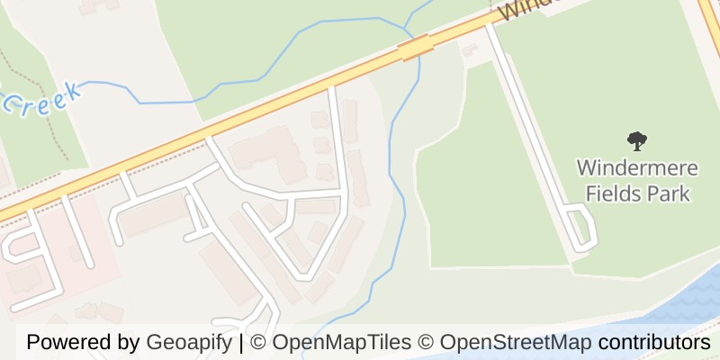 Map of 3 - 703 WINDERMERE ROAD, London North (North G)