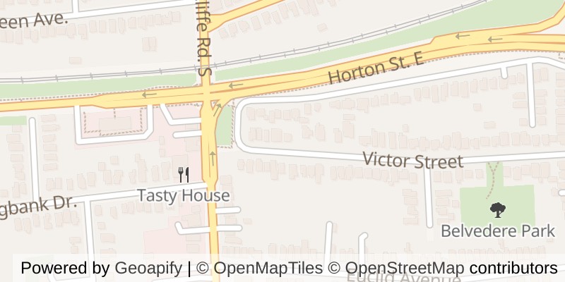 Map of 14 VICTOR STREET, London South (South F)