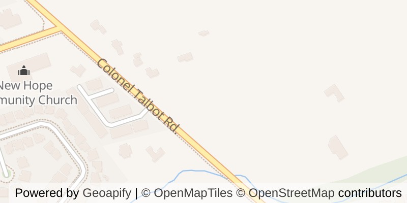Map of 6973 HEATHWOODS AVENUE, London South (South V)