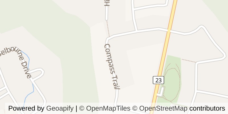 Map of 58 COMPASS TRAIL, Central Elgin