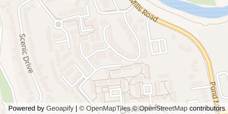 Map of 43 - 9 AILSA PLACE, London South (South J)