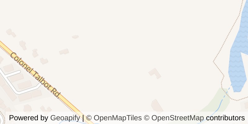 Map of 6901 HEATHWOODS AVENUE, London South (South V)