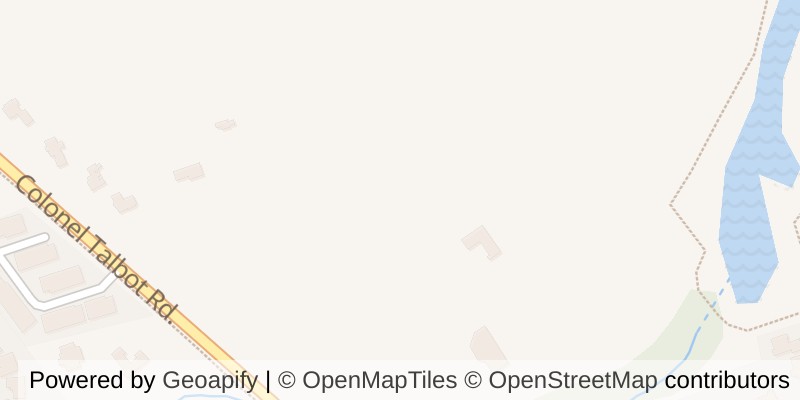 Map of 6889 HEATHWOODS AVENUE, London South (South V)