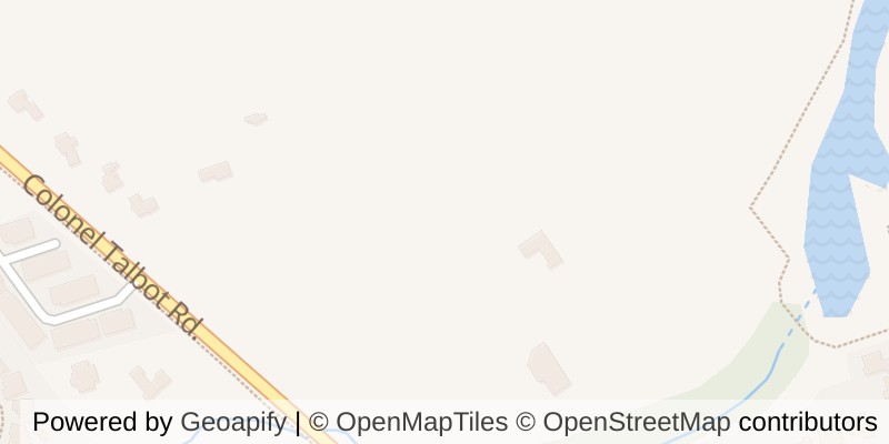 Map of 6893 HEATHWOODS AVENUE, London South (South V)