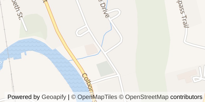 Map of 307 FRANCES STREET, Central Elgin