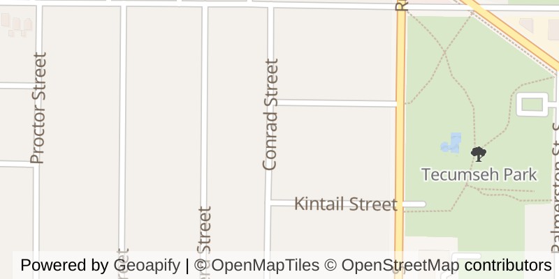 Map of 310 CONRAD STREET, Sarnia