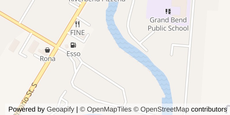 Map of 24 - 48 ONTARIO STREET S, Lambton Shores (Grand Bend)