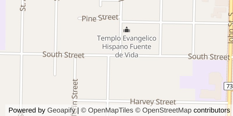 Map of 64 SOUTH STREET W, Aylmer