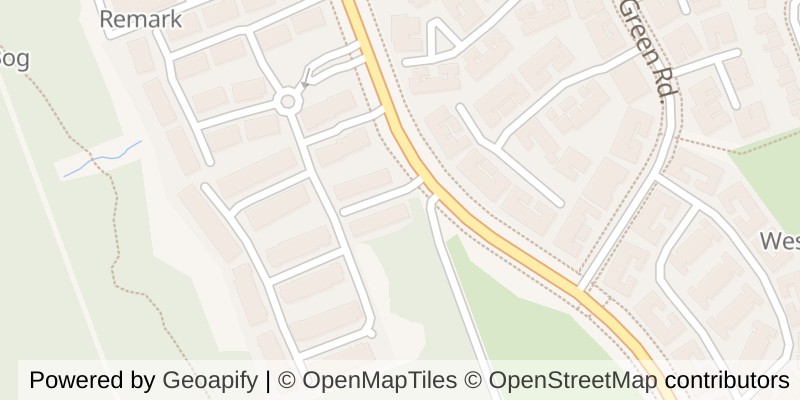 Map of 1 - 582 HYDE PARK ROAD, London North (North O)