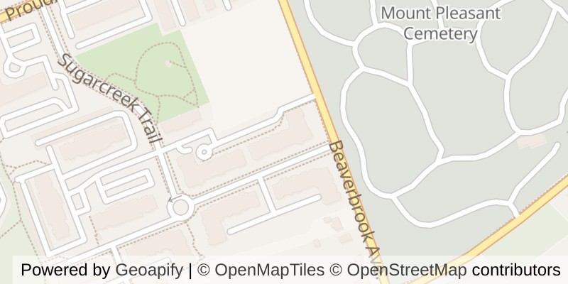 Map of 107 - 320 SUGARCREEK TRAIL, London North (North N)