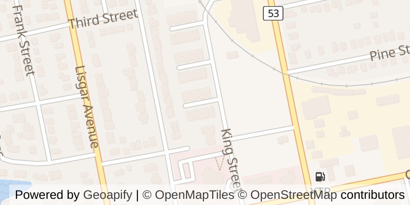 Map of UNIT 5 - 87 KING STREET W, Tillsonburg