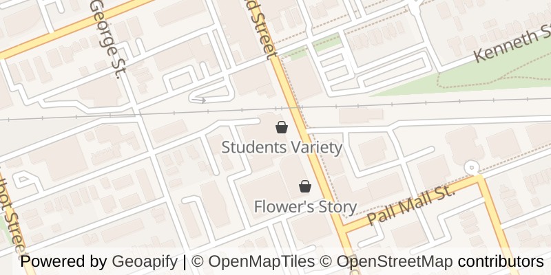 Map of 1503 - 695 RICHMOND STREET, London East (East F)