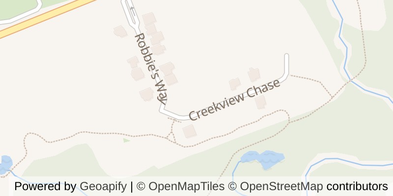 Map of 588 CREEKVIEW CHASE, London North (North R)