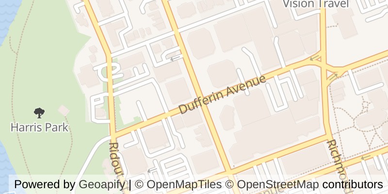 Map of 1501 - 505 TALBOT STREET, London East (East F)