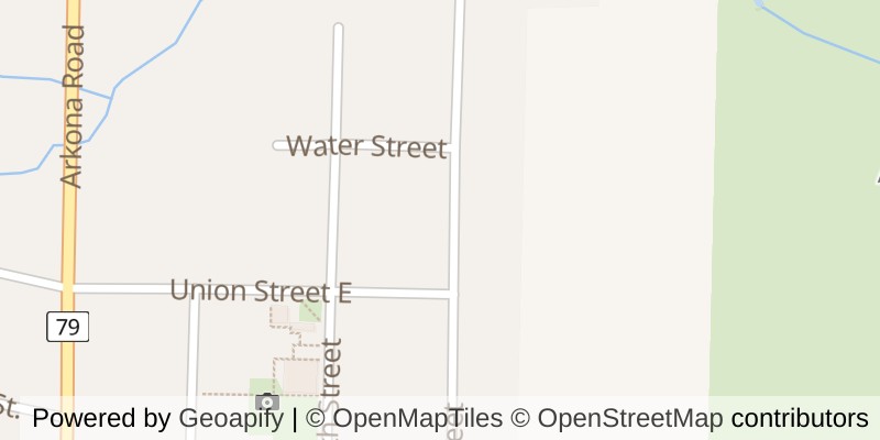 Map of 32 ANN STREET, Lambton Shores (Arkona)